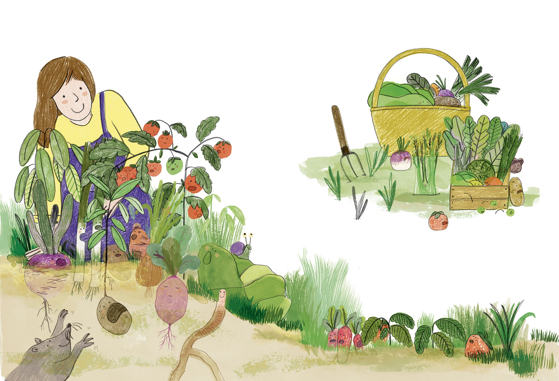 Panique au potager-Maud Legrand