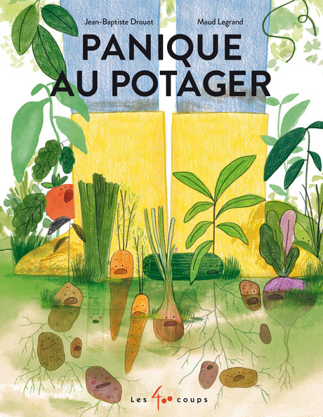 Couverture Panique au potager